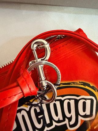 Balenciaga Clutch Rojo Patatas Fritas