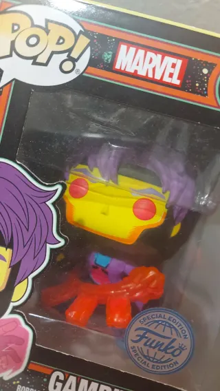 Funko Pop! Marvel Gambit 798 Blacklight