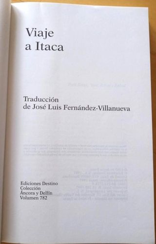 ANITA DESAI VIAJE A ITACA