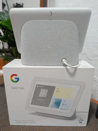 Google NestHub 2ªGen - Altavoz Google - Blanco