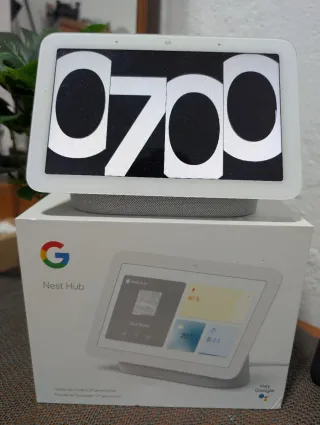 Google NestHub 2ªGen - Altavoz Google - Blanco