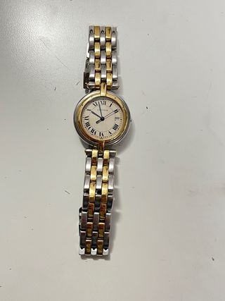 Reloj Cartier Panthere Vendome Oro y Acero