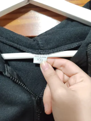 Sudadera negra de Stray Kids (XXL)