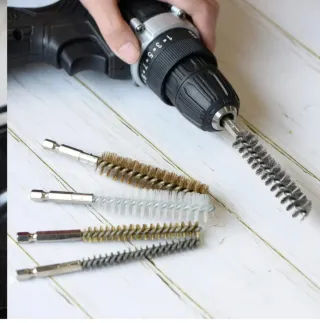 5 Cepillos Latón QUARKZMAN 25mm