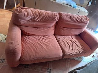 Sofá 3+2 plazas naranja