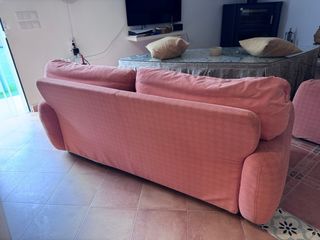 Sofá 3+2 plazas naranja