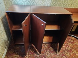 Conjunto Muebles Estudio-Oficina Madera Maciza