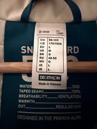 Chaqueta esquí/snowboard mujer