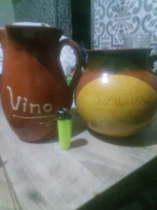 Jarras de barro antiguas