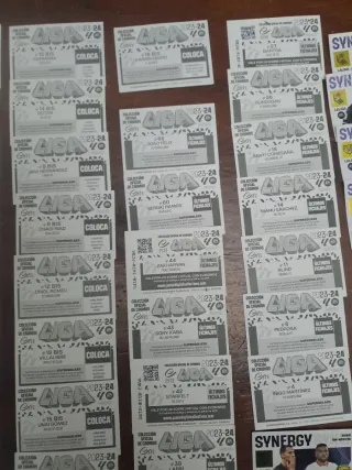 Lote 380 Cromos Liga Este 23/24 Sin Repetir