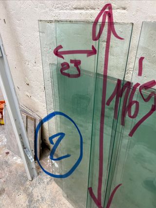 Cristales gruesos y resistentes