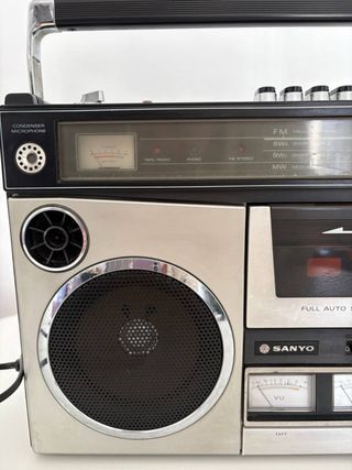 Sanyo M4500K Boombox GhettoBlaster Vintage Anni '80