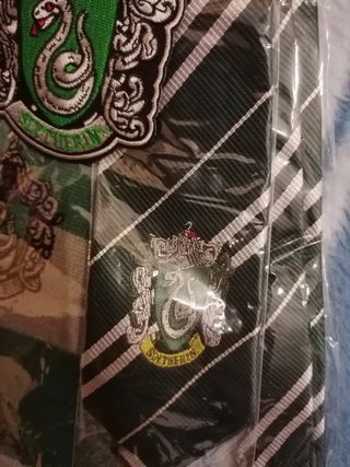 Bufanda y corbata Slytherin Harry Potter