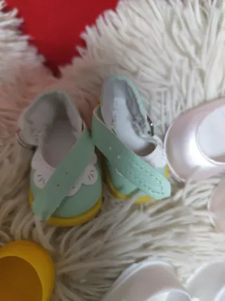 Zapatos Muñeca Nancy Varios Colores