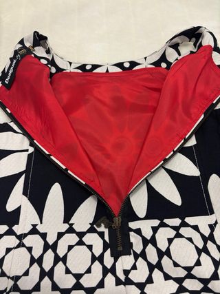 Vestido Desigual Negro y Blanco