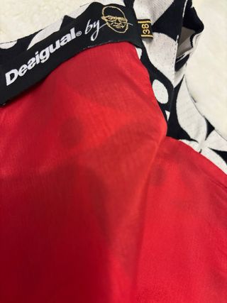 Vestido Desigual Negro y Blanco