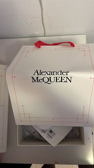 Alexander McQueen Sneakers Talla 41 Blancas