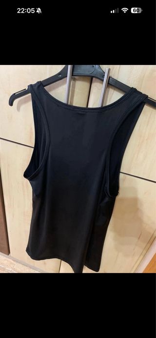 Camiseta sin mangas Xlopa negra Talla M