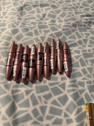 Lote 8 Máscaras Pestañas Maybelline Rosa