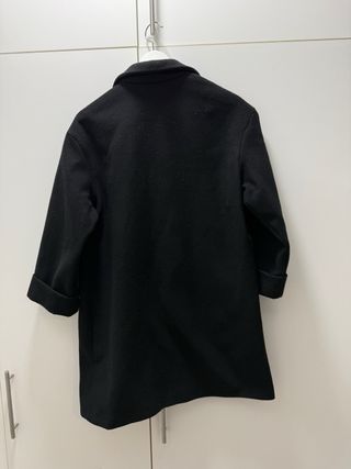 Cappotto nero Stradivarius donna M