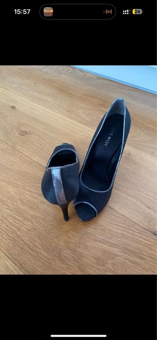 Tacones Nine West Negros