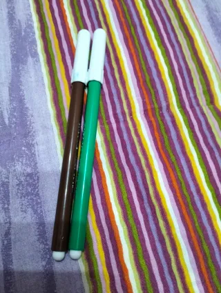 Pennarelli Giotto Marrone e Verde