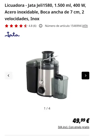 Licuadora Jata jeli1580