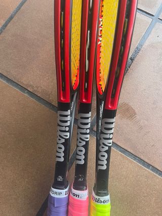Lote 3 Raquetas Wilson Pro Staff Rock
