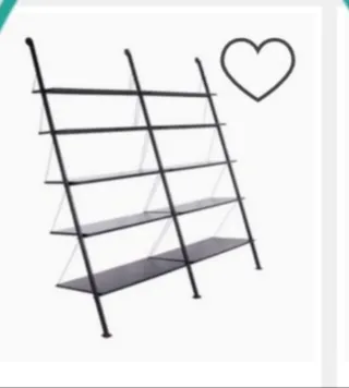 Estantería Philippe Starck Negra Metal