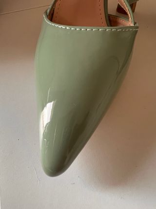 Zapatos de tacón verdes NUEVOS
