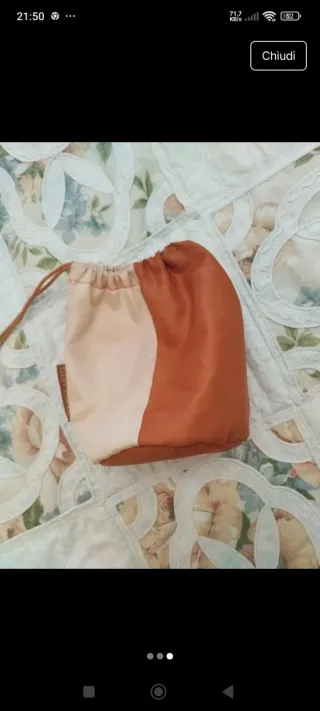 Sacchetto porta trucchi portaoggetti