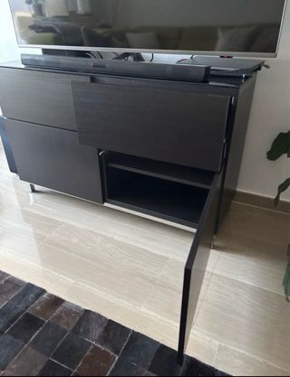 Aparador de salón/despacho y cristal mesa despacho