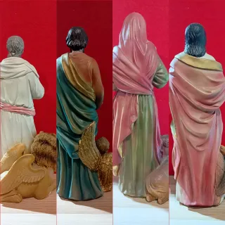 Statua 4 Evangelisti Resina 30cm