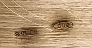 Set 6 Bicchieri Cristallo Molato Argento