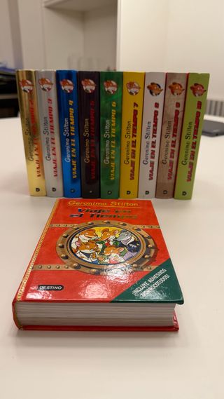 Colección Geronimo Stilton Viaje en el tiempo 1-10