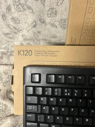 Tastiera Logitech K120 QWERTY