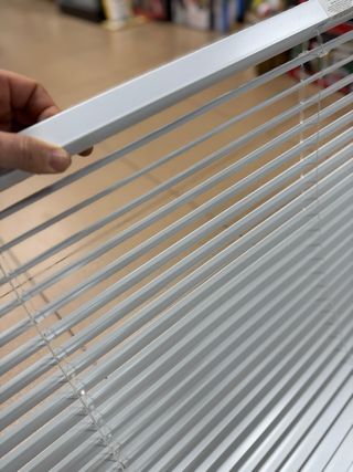 Persiana Veneciana Metálica Blanca 100x130 cm