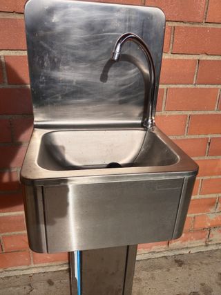 Lavamanos comercial acero inoxidable