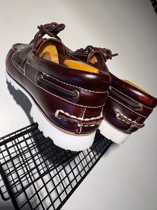 Náuticos Timberland Mujer Piel Marrón Talla 41.5