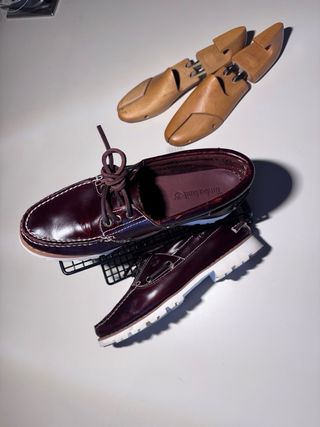 Náuticos Timberland Mujer Piel Marrón Talla 41.5