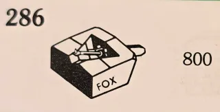 Aguja Tocadiscos REULO SW Diamante/Goldring 800