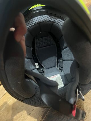 Casco Motocross HJC mx2 Amarillo Negro