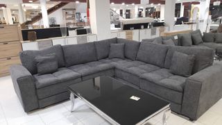 Sofá Rinconera Danubio Gris Tela