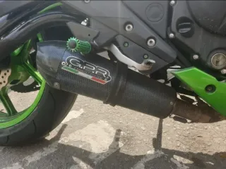 Tubo de escape GPR carbono