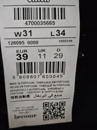 Pantalon Vaquero Gris.