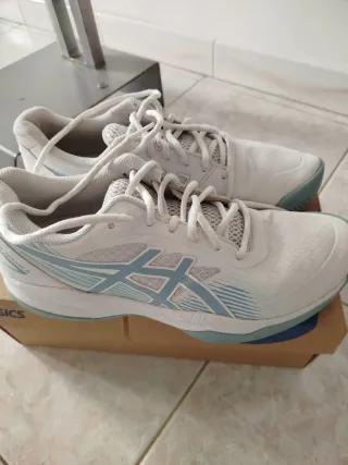 Scarpe ASICS donna bianche e blu