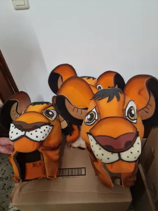 Máscaras 3D Simba
