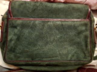 Bolso Loewe Vintage Verde Colección Caza