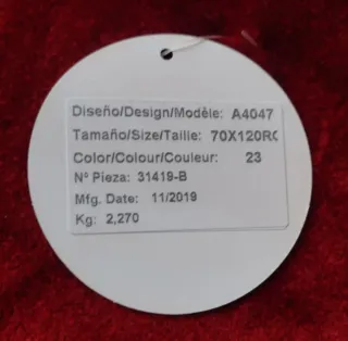 Falda Mesa Camilla RC "Pielsa" 70x120