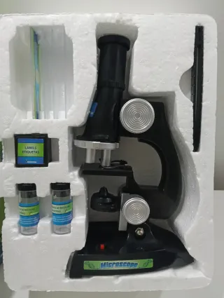 Microscópio II Science4you com Livro Educativo